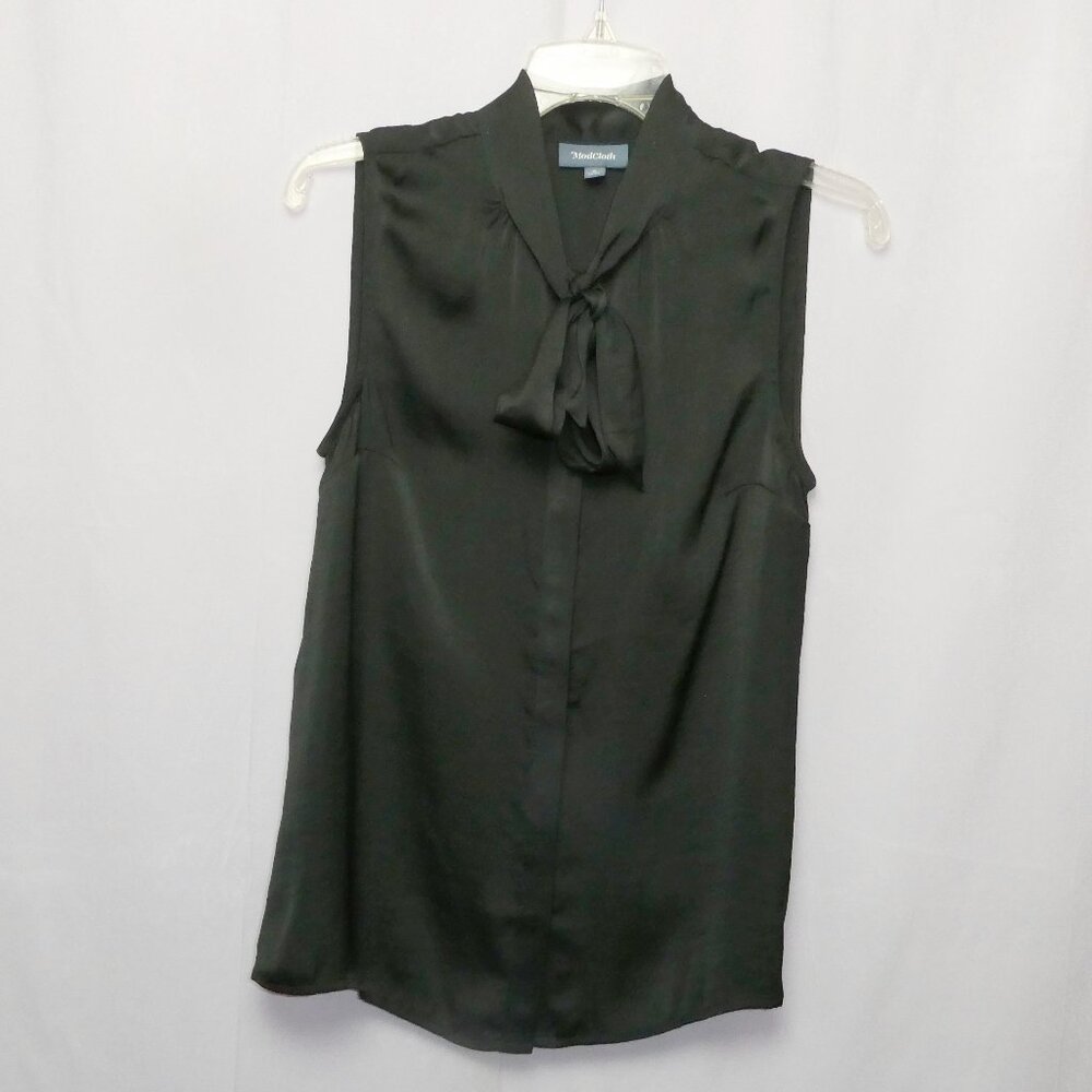 Modcloth Sleeveless Bow-Tie Top